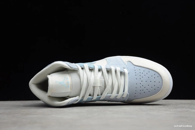 DA4666-100 Jordan Mid Air 1 Blue Mixed Textures 1026